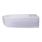 Alfi Brand ALFI brand AB112 28" White D-Bowl Porcelain Wall Mount Bath Sink AB112 - alternate 5